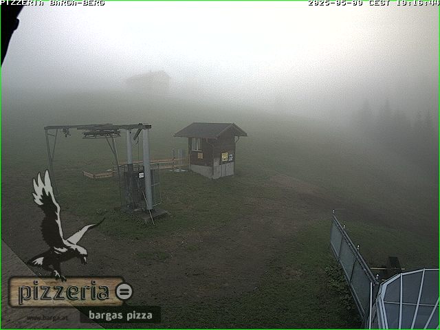 Blick auf die Talabfahrt im Vergalden.